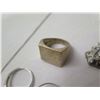 Image 8 : Misc Costume Jewelry: Rings, Necklaces, Pendant, etc (some 925 Silver)