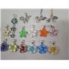 Image 2 : Multiple Bags Costume Jewelry Pendants: Flowers, Honu Turtles, etc (Over 1000 Pieces)