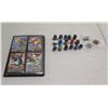 Image 1 : Animal Revolution Cards in Binder & Multiple Miniature Sports Figures