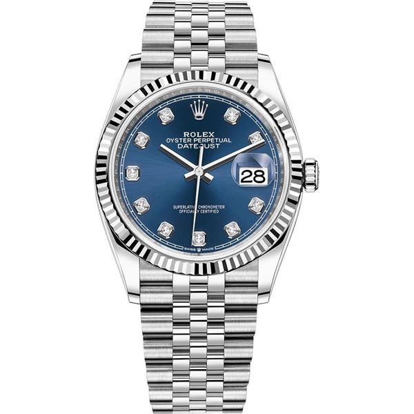 Rolex 36MM Datejust SS Model # 126234