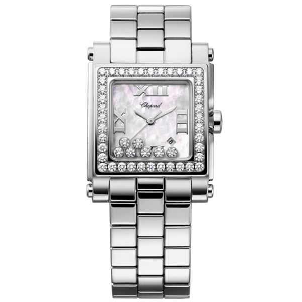 Happy Sport Square 7 Floating Diamonds and Diamond Bezel Model #278505/2001