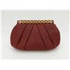 Image 1 : Judith Leiber Red Embossed Alligator Clutch