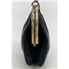 Image 3 : Judith Leiber Black Lizard Black Crystal Top Clutch