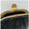 Image 6 : Judith Leiber Black Lizard Black Crystal Top Clutch