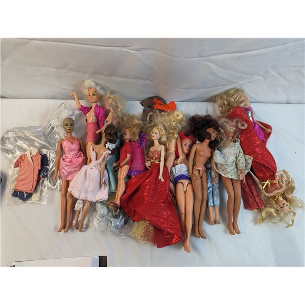 Various Barbies