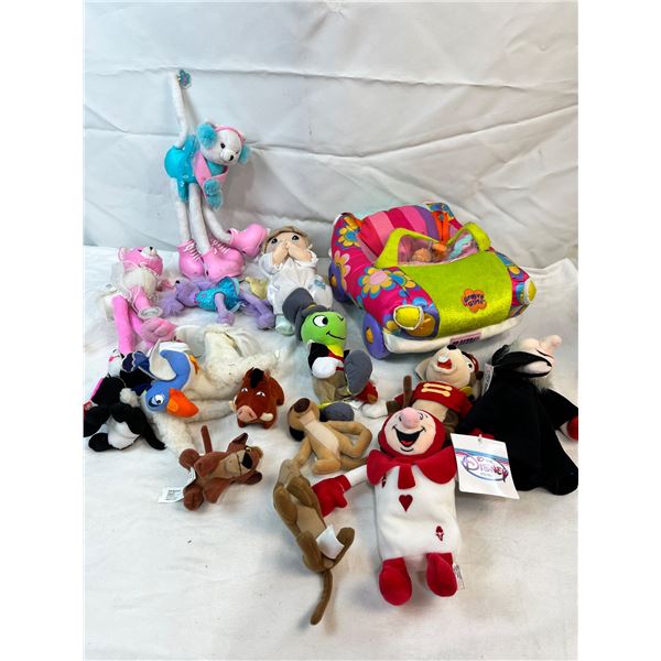 Assorted Stuffed Animals & Figures