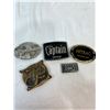 Image 1 : Assorted Belt Buckles & Money Clip