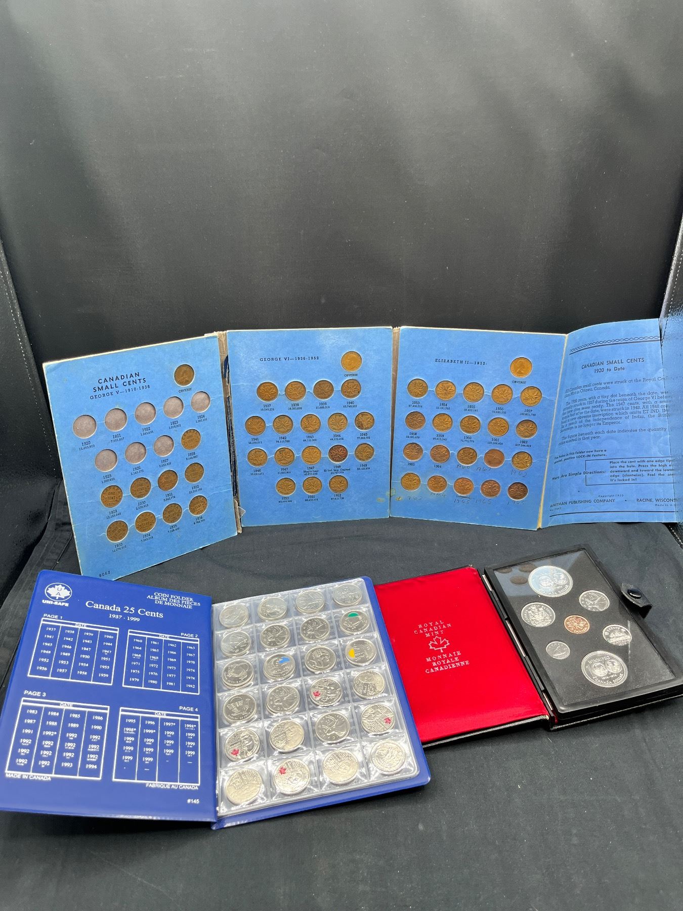 Canadian Coin Collection Sheets Canadian Coin Collection - Sunrise Estate Services Ltd
