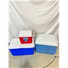 Image 1 : 3 Coleman Coolers one of which is electric (tested). with 120v plug-in