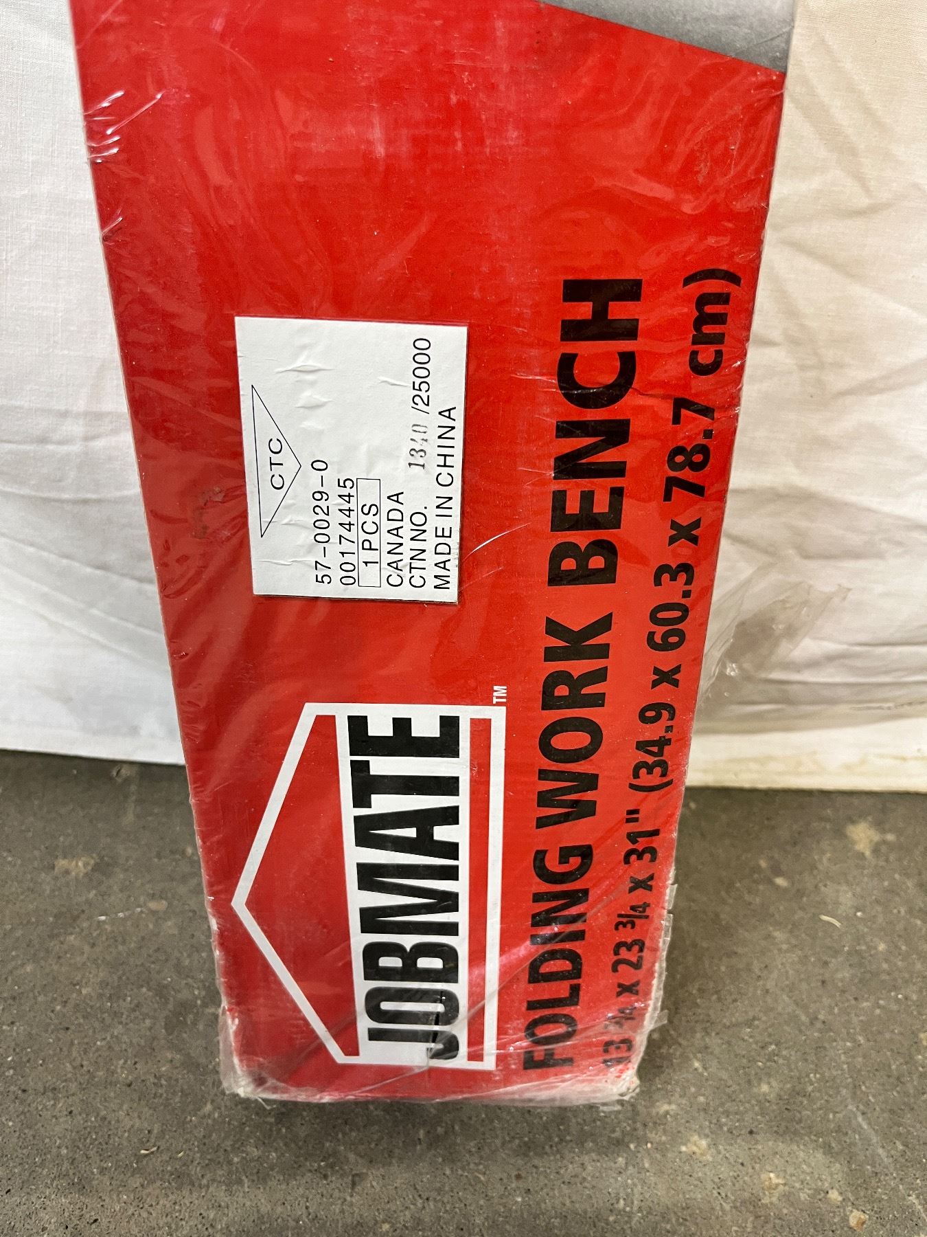 Jobmate Folding Work Bench in Box - Sunrise Estate Services Ltd