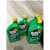 Image 2 : 5 Quaker State Super Blend 1 Litre Bottles SAE 10W-30 & 12 DOMO SAE 5W-30 1 Litre Motor Oil