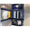 Image 2 : Mastercraft Stacking Tool Box on Wheels With Contents