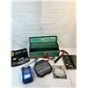 Image 1 : Green Tool Box with Contents and other Assorted Tools