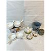 Image 1 : Honey Bee Teapot, Sugar & Creamer, Onion Soup Bowls & More