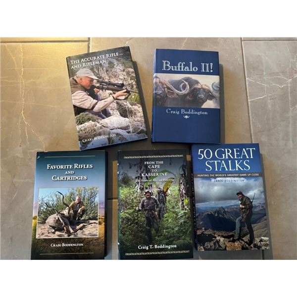 Craig Boddington's most recent five book collection