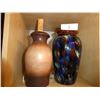 Image 2 : Vintage vases (Blue one is Medalta)
