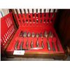 Image 1 : Silver Plated Cutlery set w/ case