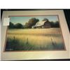 Image 2 : Framed , Signed Farm Print