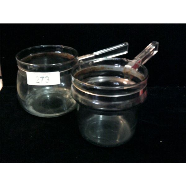 1 Pyrex Double Boiler