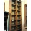Image 1 : 2-Tall wooden book shelves/diplay shelves