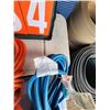 Image 2 : Extension cords: Blue 15', Green 15', orange