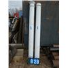 Image 1 : 2x 74"x7"Bx6"T columns/posts