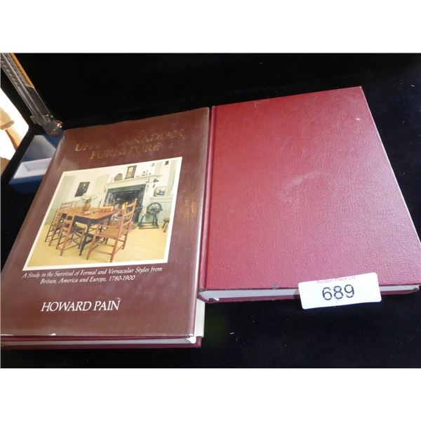 Vintage furniture books