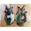 Image 1 : Vintage Ceramic Fish shaped vases
