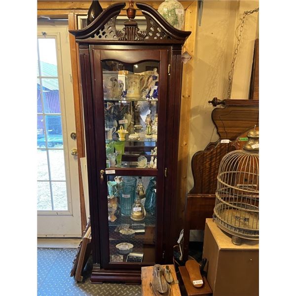 Ornate Freestanding Display Cabinet