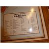 Image 3 : Framed map of canada
