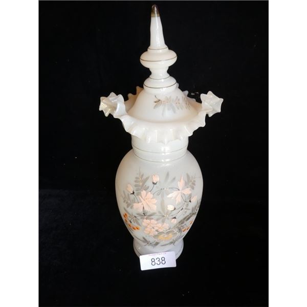 Vintage Glass Urn