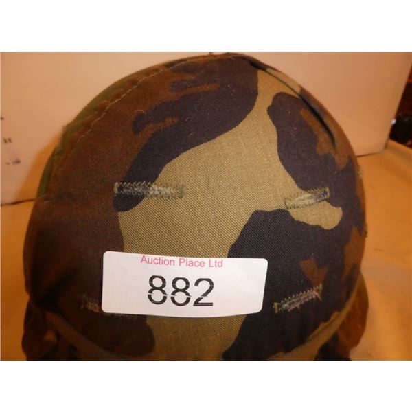 Mid 80's camo woodland helmet