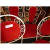 Image 2 : Set of Vintage Metal  Chairs and Love Seat
