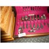 Image 1 : Community silverplated cutlery  set w/ case, spoon