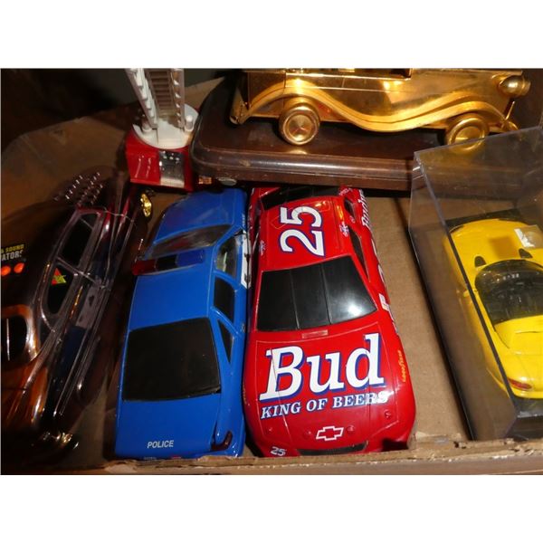 Collection of car model toys