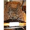 Image 2 : Collection of stirrups in wicker basket