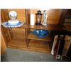 Image 2 : Wooden shelf unit 75"x71"x16"