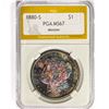 Image 1 : 1880-S Morgan Silver Dollar PGA MS67 Monster