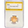Image 1 : 1866 Indian Head Cent PGA MS65 RED