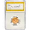 Image 1 : 1905 Indian Head Cent PGA MS65 RED