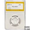 Image 1 : 1929-D Standing Liberty Quarter PGA MS61