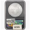 Image 2 : 2021-W A.S.E. NGC PF70 UC, Heraldic T-1