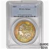 Image 1 : 1887 Morgan Silver Dollar PCGS MS64