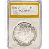 Image 1 : 1880-O Morgan Silver Dollar PGA MS64+
