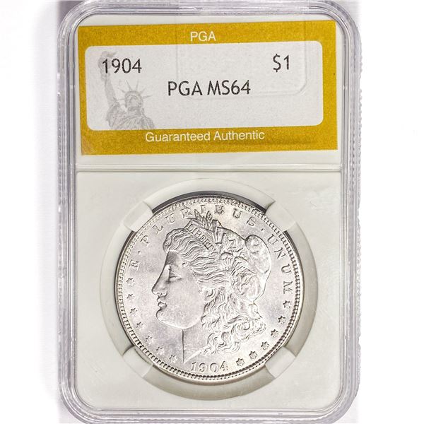 1904 Morgan Silver Dollar PGA MS64