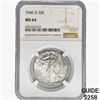 Image 1 : 1946-D Walking Liberty Half Dollar NGC MS64 `