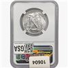 Image 2 : 1942 Walking Liberty Half Dollar NGC MS64