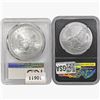 Image 2 : [2] A.S.E. NGC,PCGS MS70