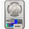 Image 2 : 1925-S Silver Peace Dollar NGC MS61