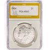Image 1 : 1904 Morgan Silver Dollar PGA MS63